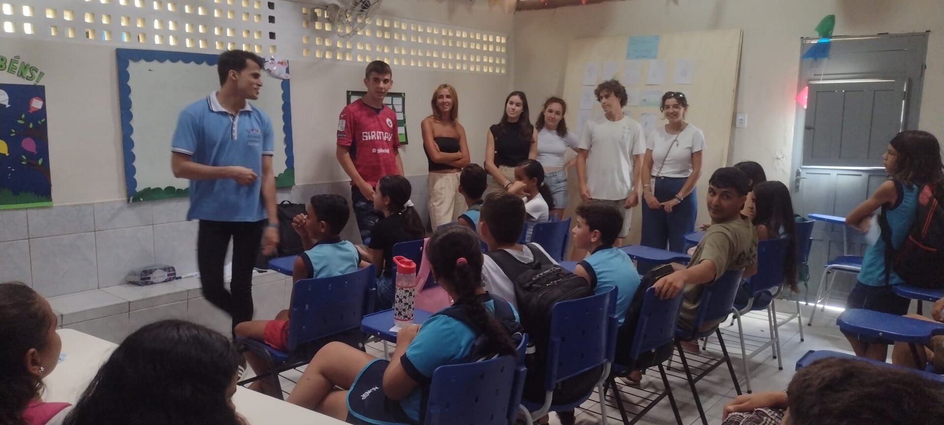 Visiting the project at Itapororoca ( first day )