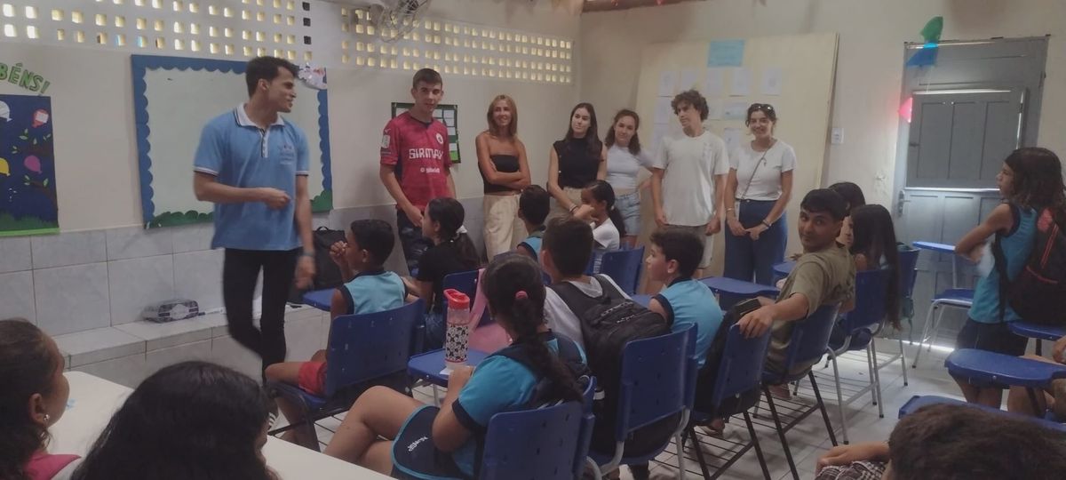 Visiting the project at Itapororoca ( first day )