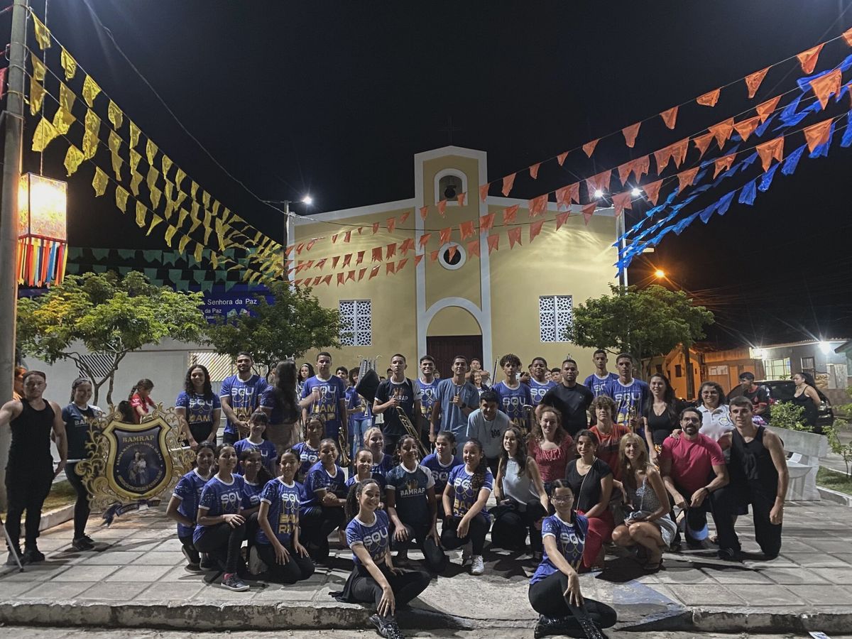 Preparation for the Carneval at Itapororoca ( second day )