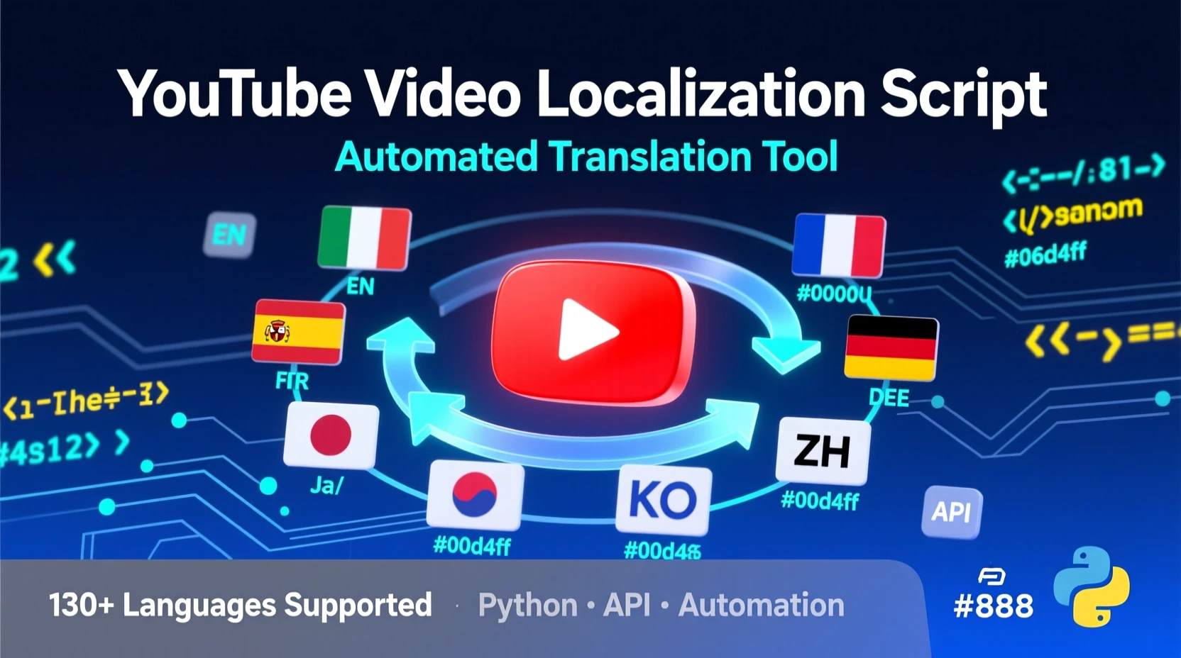 Automazione Traduzione Contenuti YouTube
