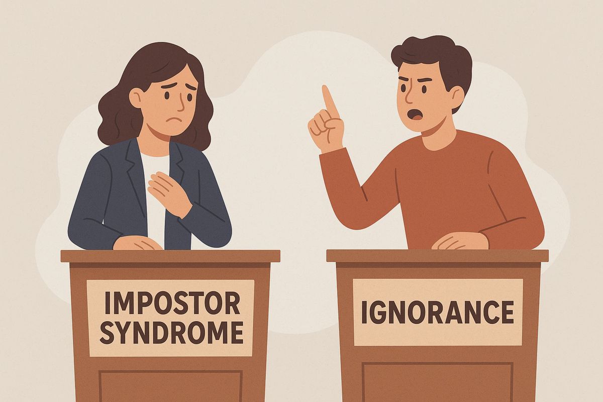 Impostor Syndrome OR Ignorance?