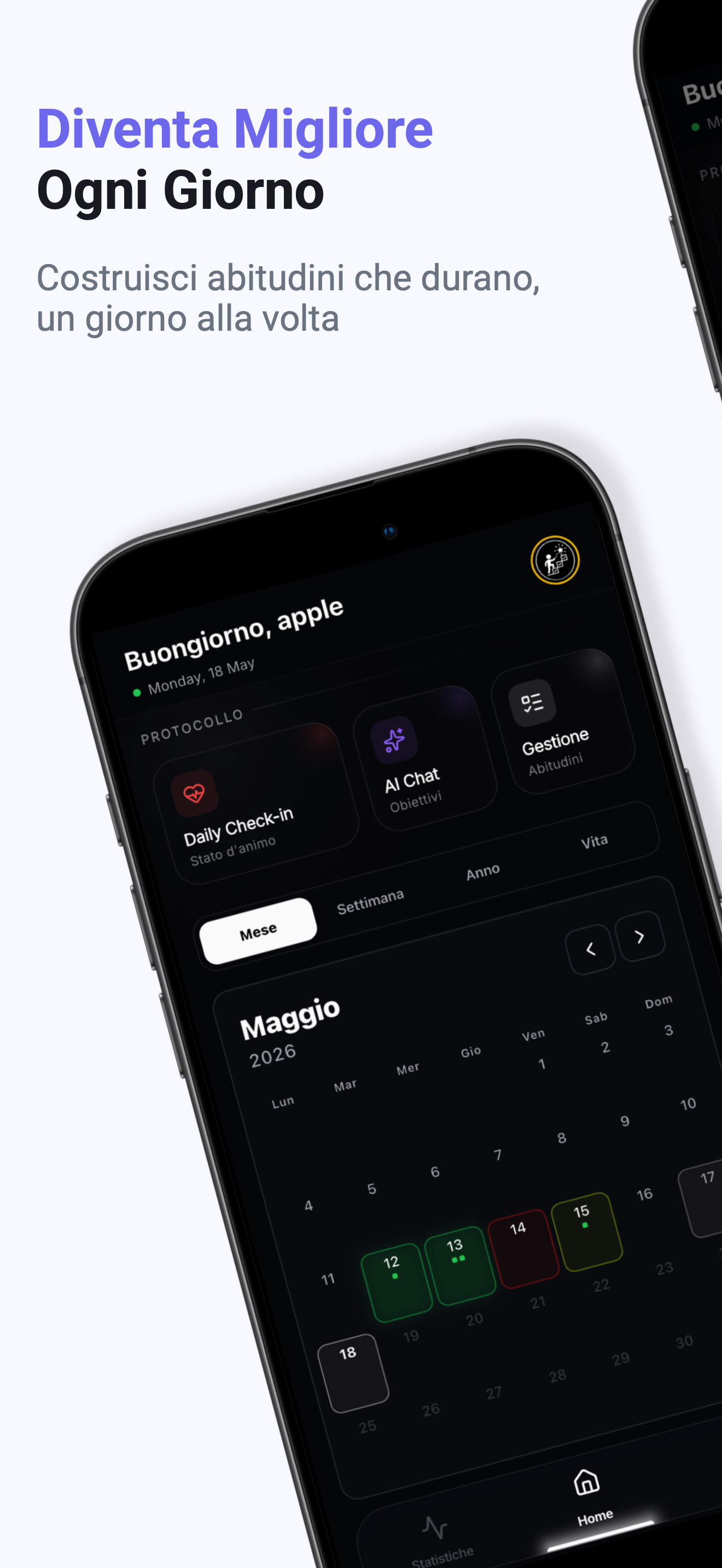 Evolve App Dashboard